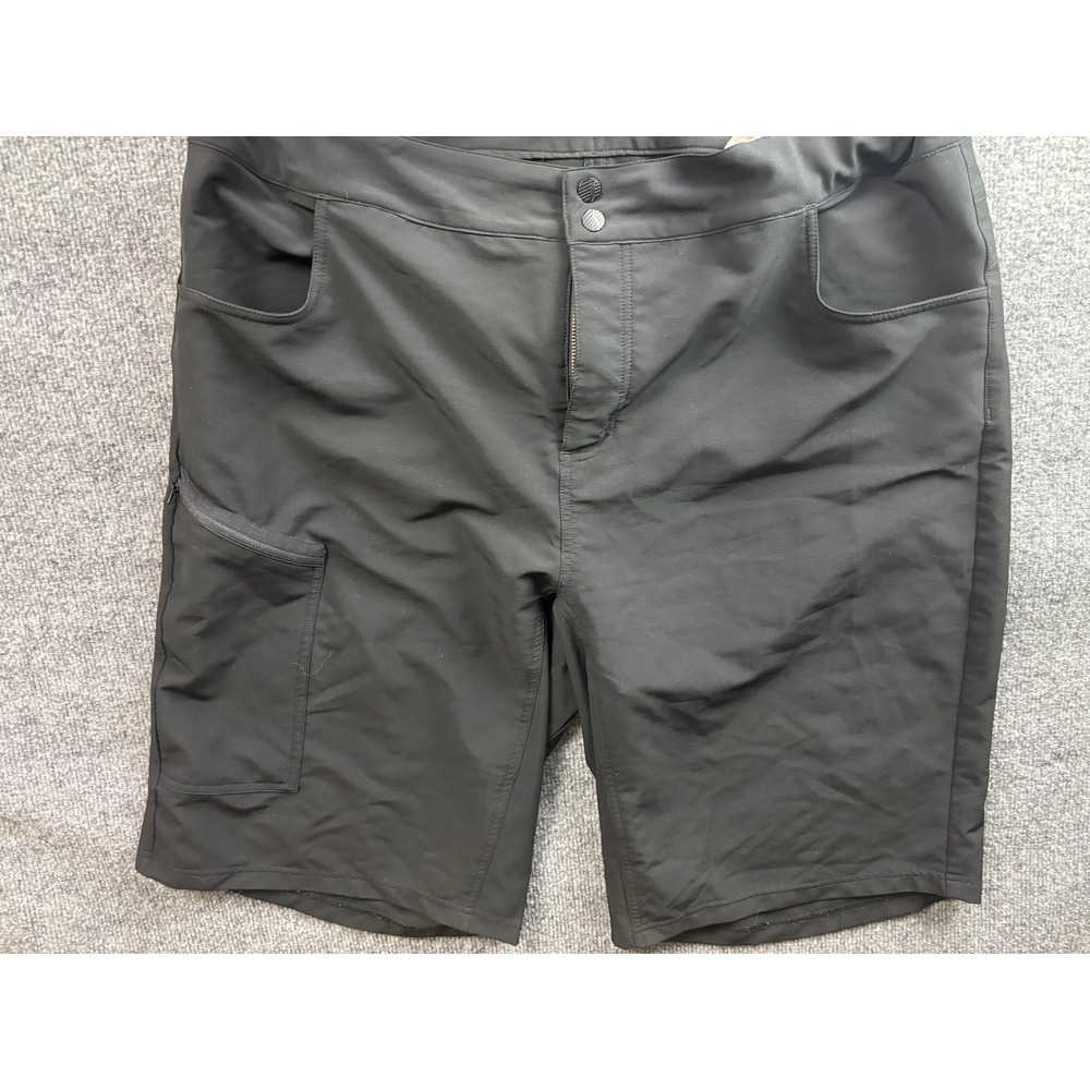 Shebeest Cycling Shorts Womens 2X Black Mountain Bike Cargo Stretch Pockets